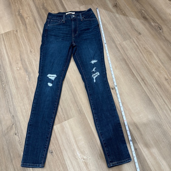 Levi’s 721 High Rise Skinny Jeans Size 26 - Picture 6 of 10